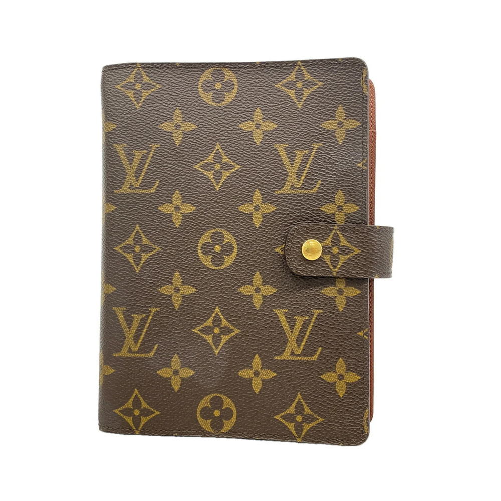 Louis Vuitton Monogram Agenda MM Notebook Cover R20105 Brown (Men's/Women's)